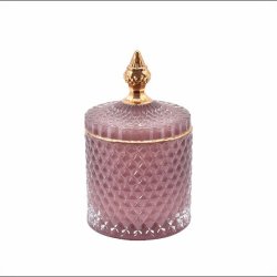 Krukker med lg i 2 strrelser og 3 farver